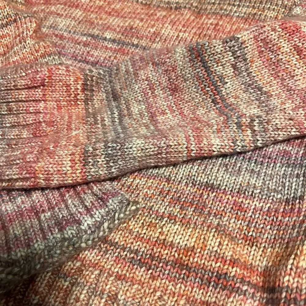 J. Crew Women's Space Dyed Pink Sweater